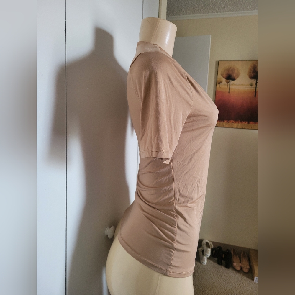 Express top, size Small, tan color, like new - Picture 2 of 3